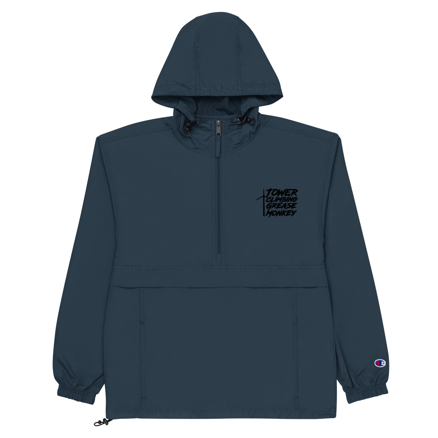 Scratch Embroidered Champion Packable Jacket