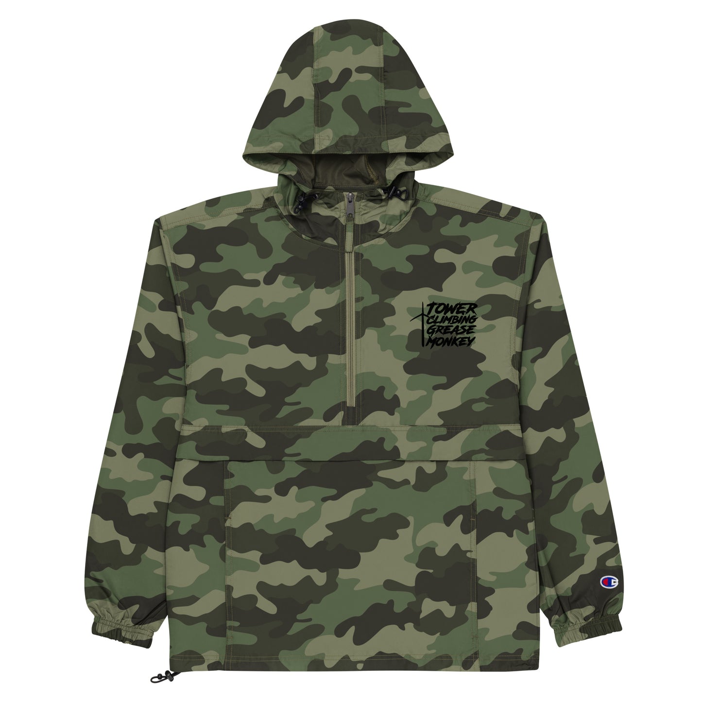 Scratch Embroidered Champion Packable Jacket