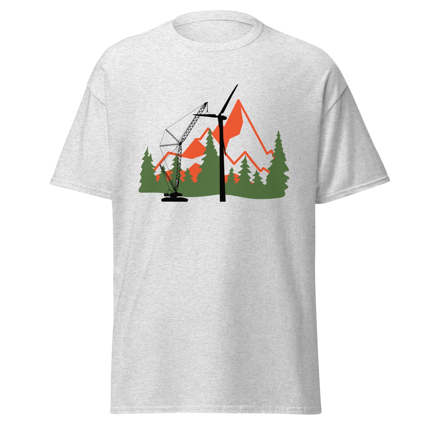 Wind Turbine Blade Lift T-Shirt