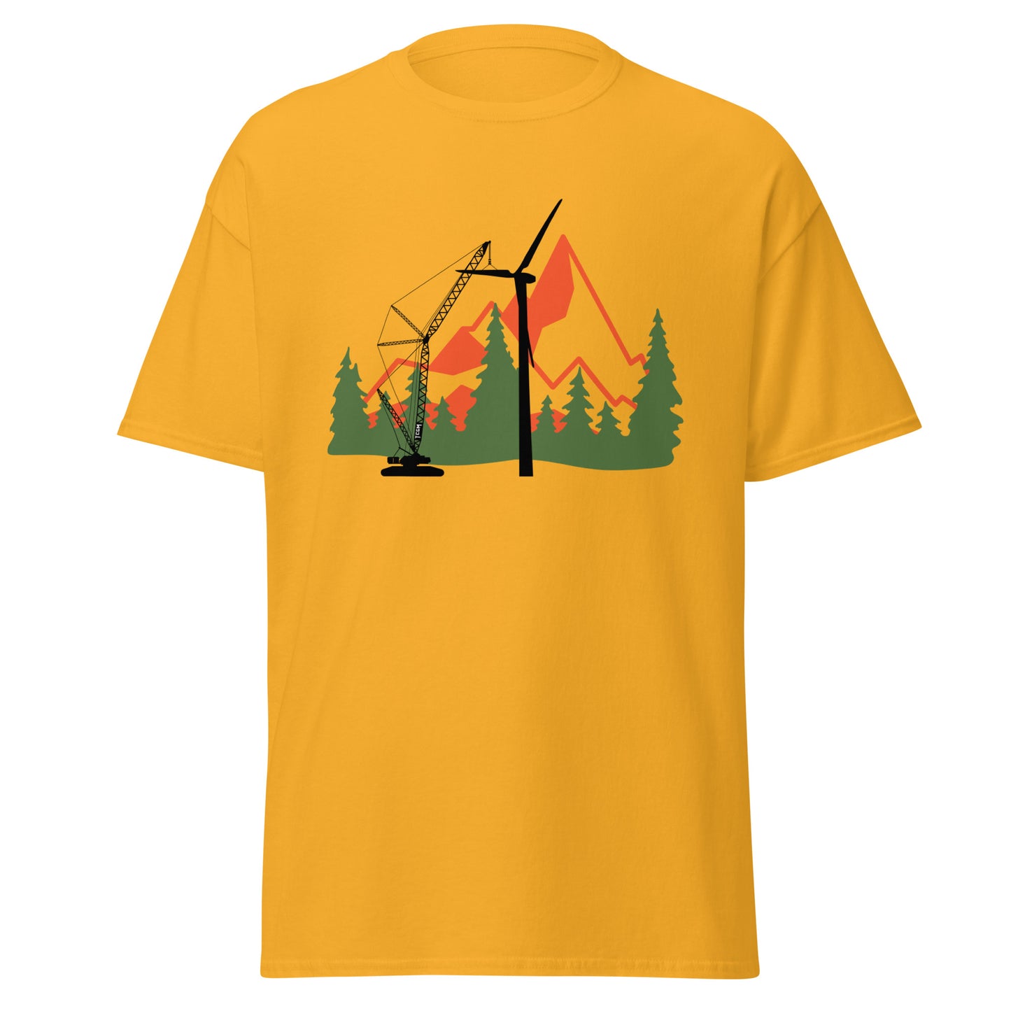 Wind Turbine Blade Lift T-Shirt