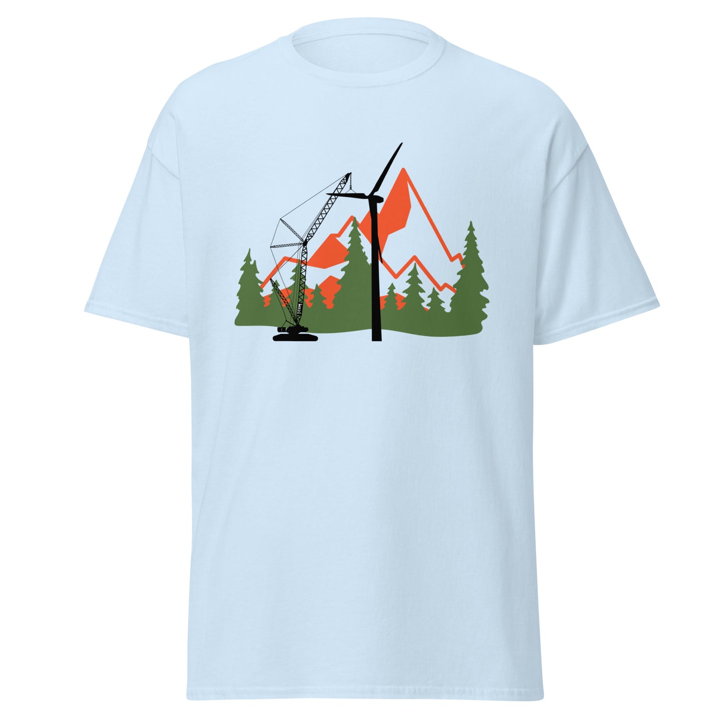 Wind Turbine Blade Lift T-Shirt