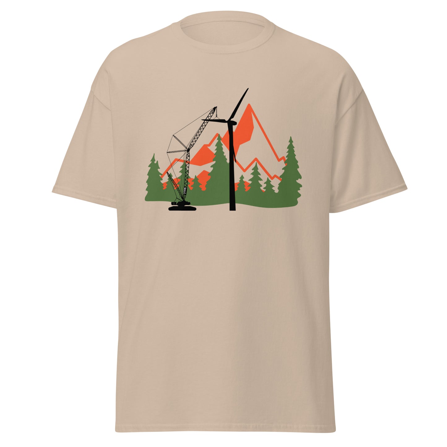 Wind Turbine Blade Lift T-Shirt