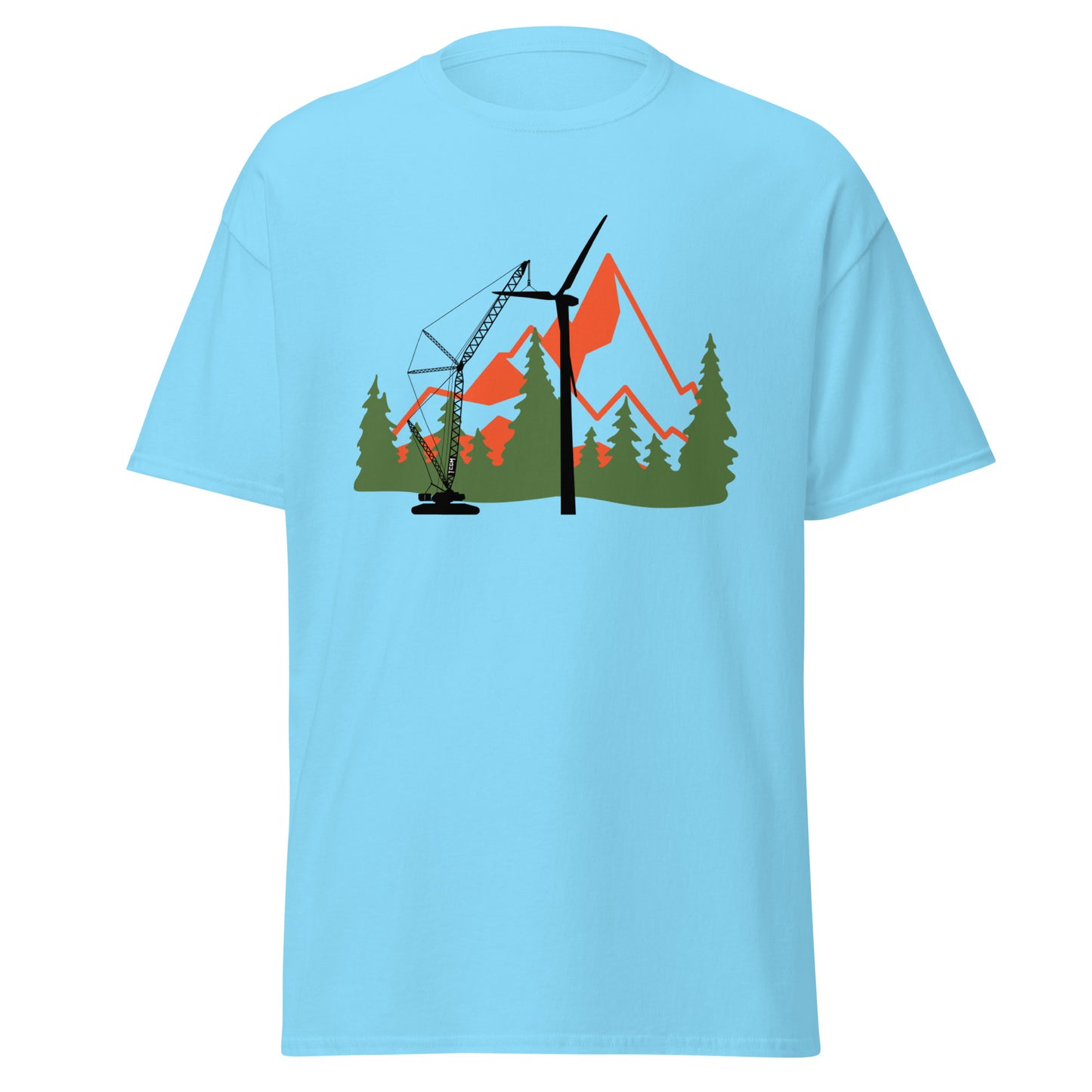 Wind Turbine Blade Lift T-Shirt
