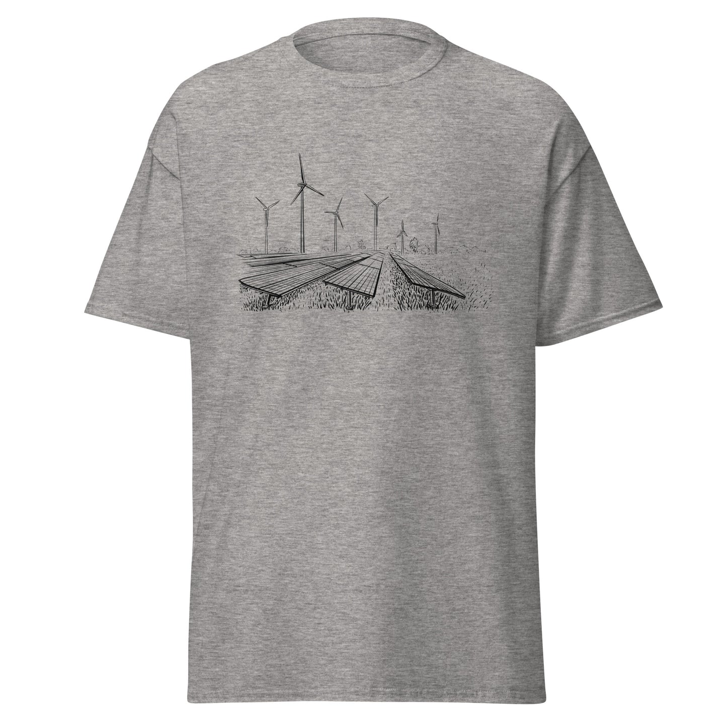 Wind and Solar Farm T-Shirt