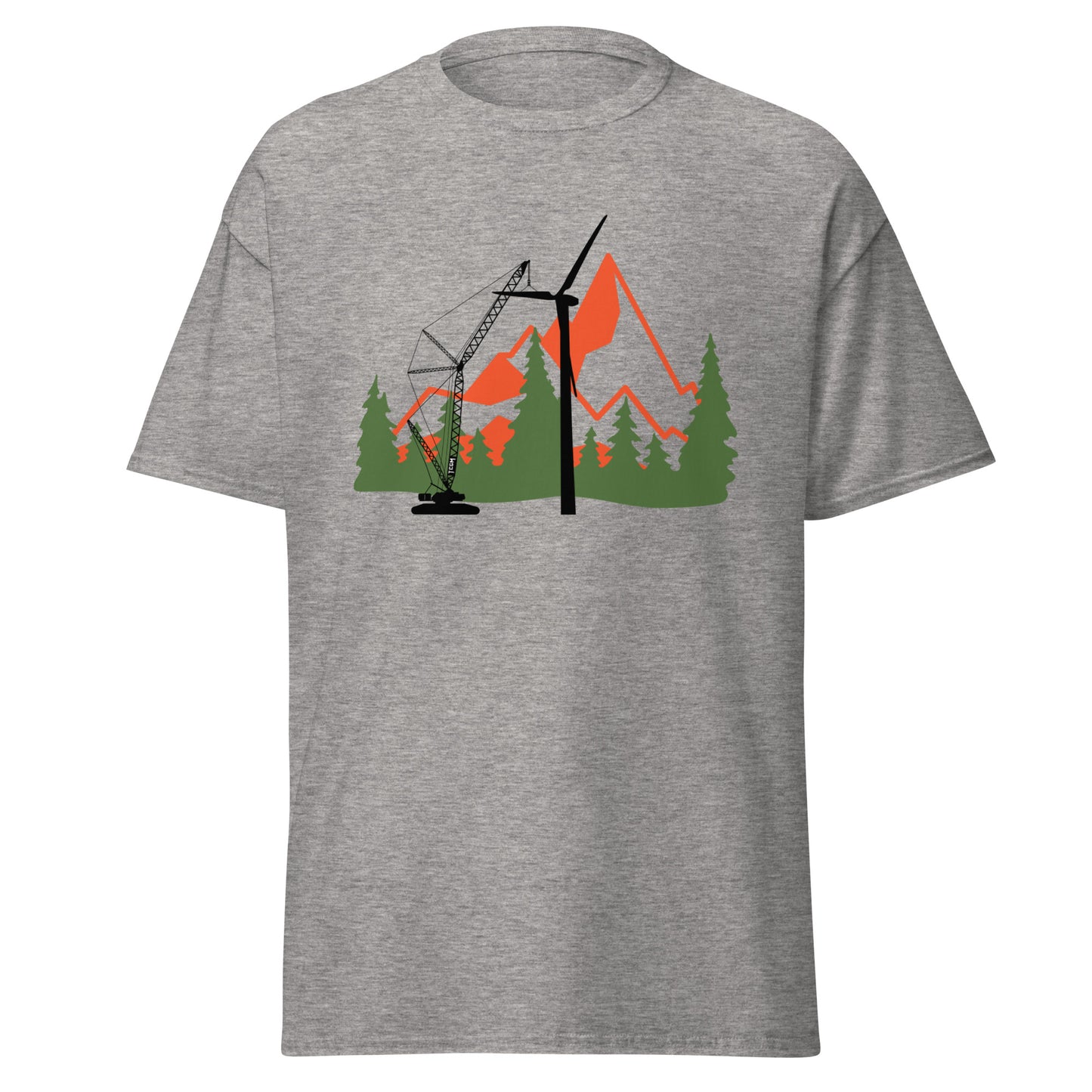 Wind Turbine Blade Lift T-Shirt