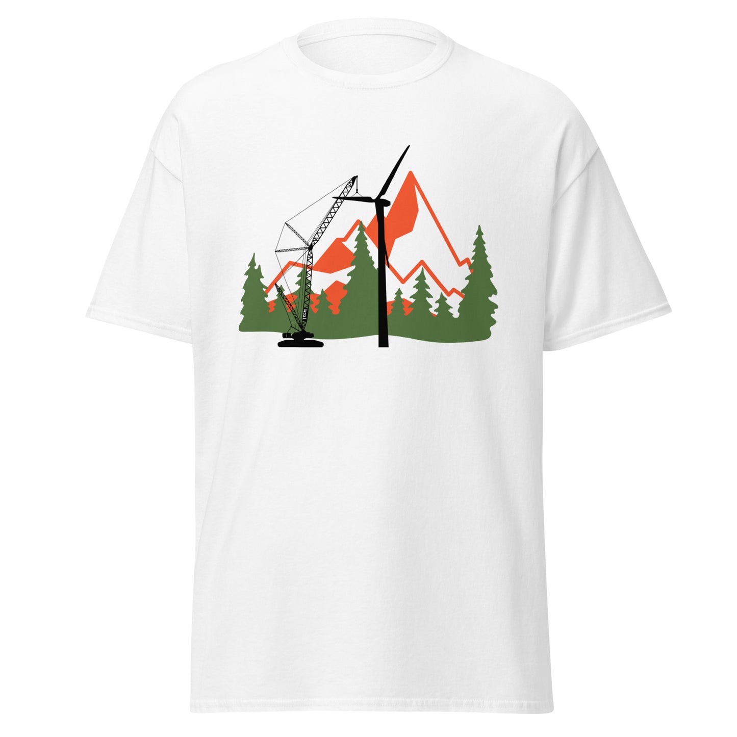 Wind Turbine Blade Lift T-Shirt