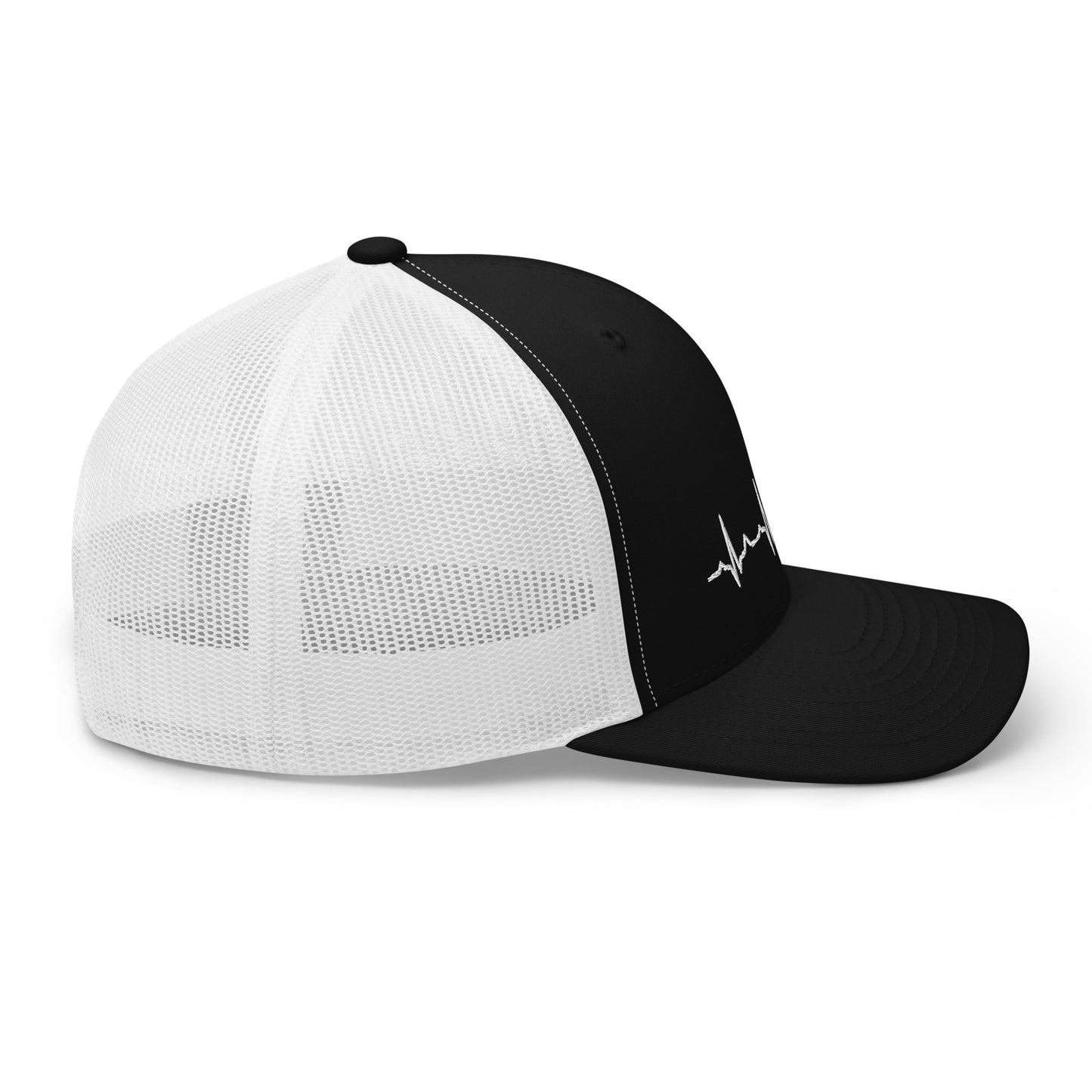 Wind Turbine Heart Beat Trucker Cap
