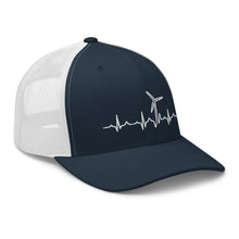 Wind Heart Beat Trucker Cap