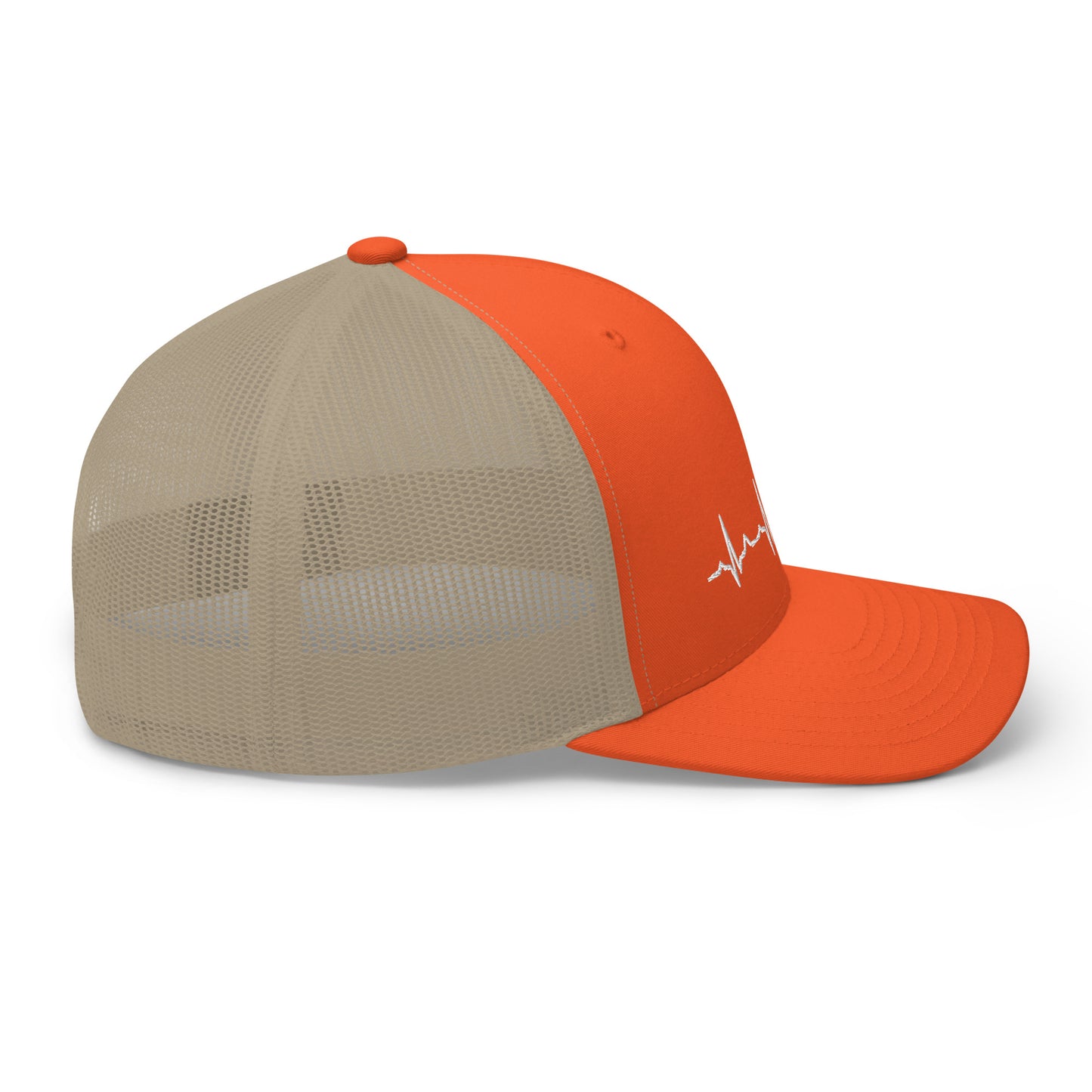 Wind Turbine Heart Beat Trucker Cap