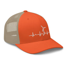 Wind Heart Beat Trucker Cap