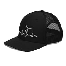 Wind Heart Beat Trucker Cap