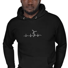 Wind Turbine Heart Beat Unisex Hoodie