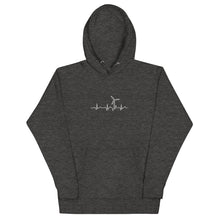 Wind Turbine Heart Beat Unisex Hoodie