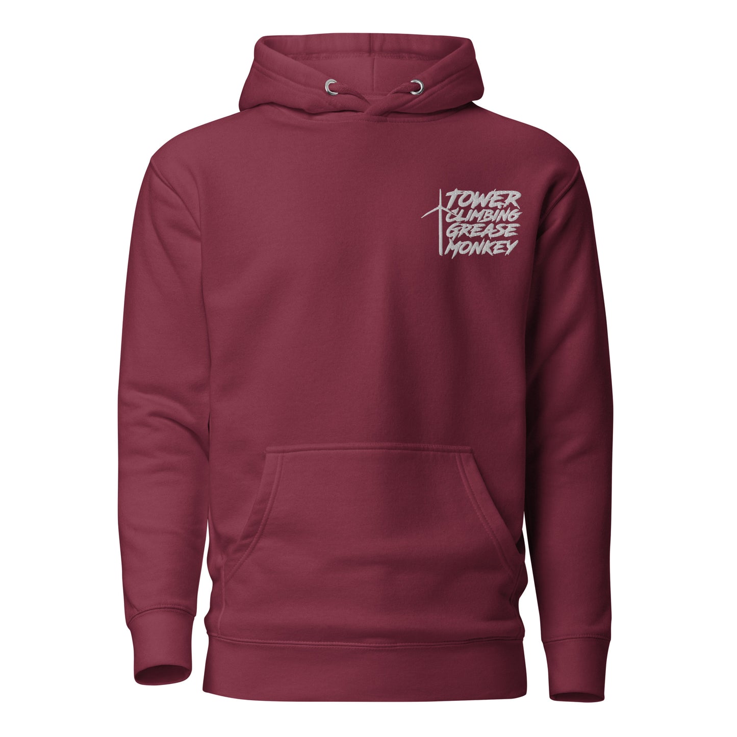 Scratch Hoodie Embroidered