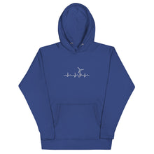 Wind Turbine Heart Beat Unisex Hoodie