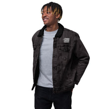 Tower Climbing Grease Monkey Denim sherpa jacket