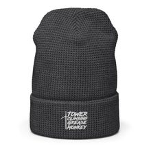 Tower Climbing Grease Monkey Waffle beanie