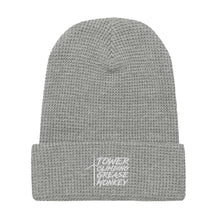 Tower Climbing Grease Monkey Waffle beanie