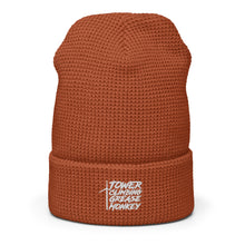 Tower Climbing Grease Monkey Waffle beanie